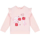 Baby Girls Pink & Red Logo & Animals Leggings Set, 1, hi-res
